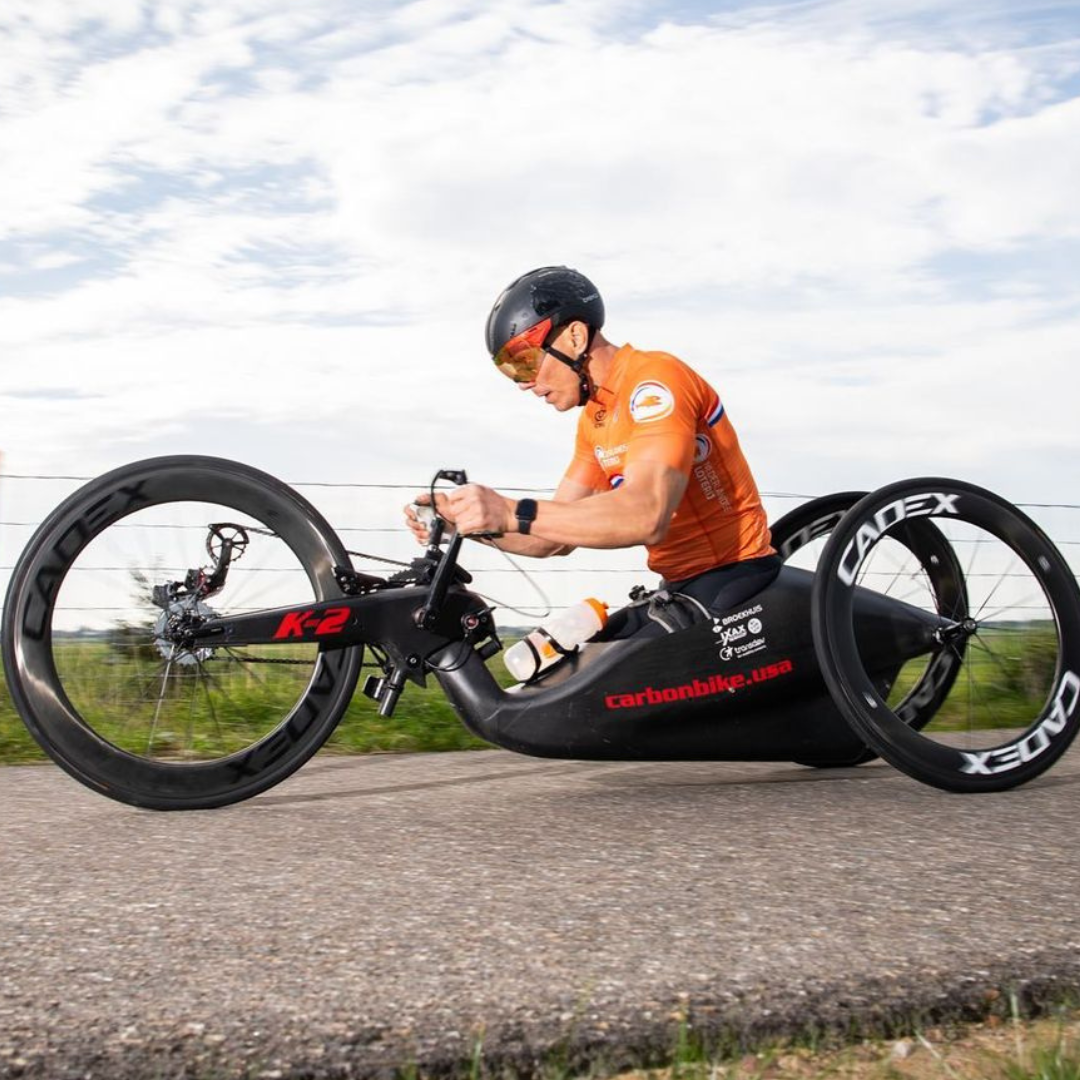 Handbiker Tim x Transdev